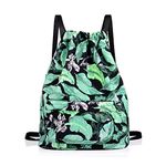 Risefit Waterproof Drawstring Bags, Swim Bags PE Gym Bags Sports Backpacks for Adults, Kids - Men Women Girls Boys