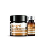 Ustraa Beard Growth Oil - 35ml - More Beard Growth, With Redensyl, 8 Natural Oils including Jojoba Oil & Beard Softener Woody - 100g - Softens and nourishes your beard without Sulphates or Parabens