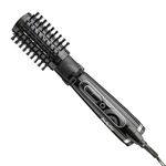 BaByliss Big Hair Rotating Hair Dryer Brush - Dry and Style in One Step, 2 Speeds & Alternating Directions, Ionic Frizz-Control, 50mm Barrel, Black, 2885U