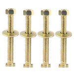 EIKLIM Brake Cage Bolt 4 Pack,Cagebolt for Semi Truck,Release Bolt Cage Bolt for Air Spring Brake Chamber Repair Replaces Bendix 800921 TR800921