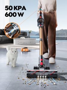SMOTURE Cordless Vacuum Cleaner – 600W Powerful Suction