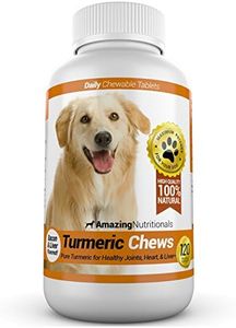 Amazing Turmeric for Dogs Curcumin Pet Antioxidant Eliminates Joint Pain Inflammation 120 Chews