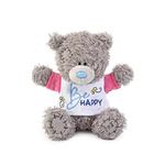 Me to You Bee Happy Tatty Teddy (AP401020), Blue, white, pink