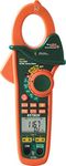 Extech EX623 400A True RMS AC/DC Clamp Meter with Dual Type K Temperature Input, Infrared Thermometer Plus Non-Contact AC Voltage Detector , green