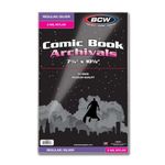 BCW Supplies 2 Mil Silver Comic Mylar (50 Count Pack)