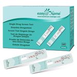 Easy@Home 10 Cocaine Test Dip Card: Drug COC Single Panel Drug Tests Kit Instant Testing Result in 5 Minutes - #EDCO-114