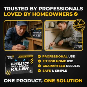Pest X Pro Rat Killer 6-Pack – Rodent Control Bait