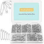 Safety Pins Assorted, 340 PCS Nicke