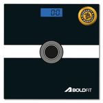 Boldfit Weight Machine for Body Weight Weighing Machine Digital Bathroom Scale for Body Weight Measurement Extra Thick Weighing Scale for Home with Large LCD Display 36 Months Warranty - Paramount