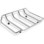 Eumti Motorcycles Air Wing Tour-Pak Chrome Luggage Rack Carrier Trunk Top Rack Rail Mount Compatible with Harley Touring CVO Street Glide Electra Glide Road Glide Road King Ultra Limited 1984-2024