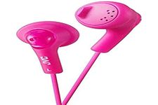 JVC GUMY In-Ear Audio Headphones for iPod, iPhone, MP3 and Smartphone - Pink