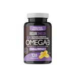 AquaOmega 5x Ultimate Strength High DHA Omega-3 with EPA and Vitamin D - Wild Caught Omega 3 Fish Oil Capsules - 3560mg of Omega 3 Supplements - 120 Softgels