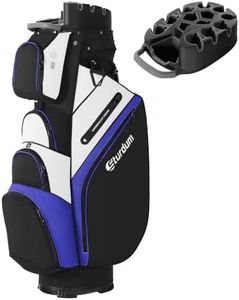 Sturdum 14-Way T-Lock Golf Cart Bag with Rigid Inner Shell