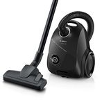 Bosch Serie 2 BGBS2BA1GB ProEco 600W, 3kg, Bagged Cylinder Vacuum Cleaner - Black