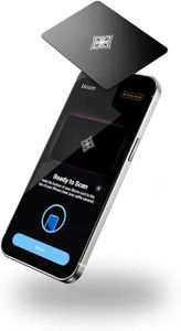 Bloom Card - App Blocker & Screen Time Tool - As Seen On Shark Tank - Subscription-Free Focus Device - Stainless Steel Keycard for iPhone & Android