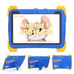 C idea Kids tablet,10.1 Inches FHD1280*800,4GB RAM+64GB ROM+1TB Expand,6000mAh Long-lasting Battery,Parental Controls,WiFi,Bluetooth,Android Tablet For Children,with Touchscreen Pen,Ages 3-12 (Blue)