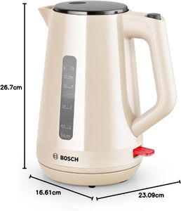 Bosch MyMoment Electric Kettle 1.7L – Cream