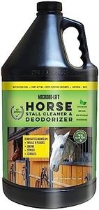 MICROBE-LIFT Horse Stall Cleaner and Deodorizer for Use in Stables, Barns, Use on All Surfaces and Supplies, Highly Concentrated and Safe Formula, Fresh Clean Scent, 1 Gallon