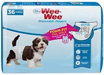 Four Paws Wee-Wee Super Absorbent Disposable Dog Diapers, Extra Small (36 Count)