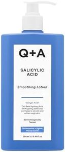 Q+A Salicylic Acid Smoothing Lotion for Targeted Body Care, a BHA that exfoliates the skin, combats 'backne' and unwanted texture, promotes smoother, healthier skin, 250ml