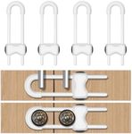 LLOOC Cabinet Locks for Babies,4 Pa