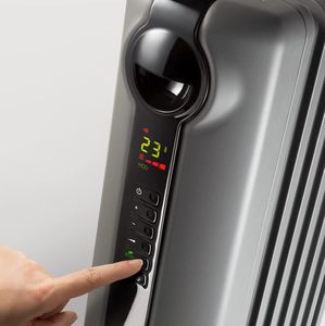 De'Longhi Radia S Oil Radiator Heater, 2000W – Grey