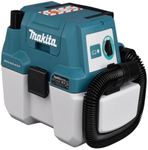 Makita DVC750LZ 18V Li-ion LXT Brushless L-Class Vacuum Cleaner - Batteries and Charger Not Included, Blue