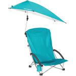 SKLZ Sportsbrella Beach Chair Portable Folding Chair - Aqua