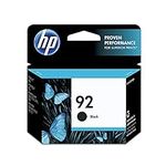 HP 92 Black Ink Cartridge | Works w