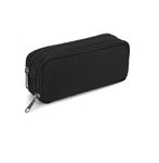 Della Gao Pencil Case for Large Capacity Pen Maker Pencil Pouch Office Organizer Simple Multifunctional Pencil Bag Black