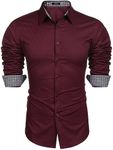 COOFANDY Mens Shirt Business Dress 