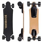 TOYGA Electric Longboard Skateboards 700W Dual Hub Motors with Remote Control, All Terrain Longboards for Adults Teens, 40KM Max Speed, 286 LBS, 30KM Range, 91x28.5x13.8cm