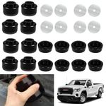 7-141 Body Cab Mounts for 1999-2014 Chevy Silverado & Sierra 1500/2500 2WD/4WD —— Body Mount Bushing Kit (24PCS Black)