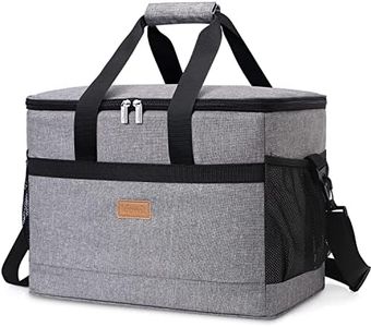 Lifewit Cooler Bag 30L/50Can Collapsible and Insulated Large Lunch Bag Leakproof Soft Cooler Portable Tote for Beach, Picnic, Work, Camping, Outdoor Activities
