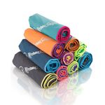 NirvanaShape Microfibre Towel | 14 Colours | 8 Sizes | Quick-Drying, Light, Absorbent | Travel Towel/Beach Towel | Ideal for Fitness, Outdoors, Beach, Camping, Yoga, Saunas