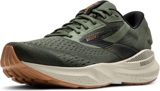 Brooks Men’s Adrenaline GTS 24 Running Shoes – Supportive, Thyme/Black, UK 10