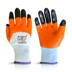 CINAGRO Garden Gloves for Gardening Work, Gardening Gloves for Home Garden, Garden Accessories, Reusable, Hand Gloves (1 Pair)