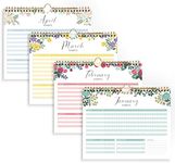 S&O Floral Habit Tracker Calendar -