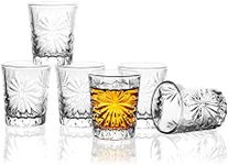 Valeways Shot Glasses, 1.75oz Mini Shot Glass Set of 6/Clear Shot Glasses/Tasting Glasses/Cordial Glasses/Sherry Glasses/Glasses Snifters/Cute Shot Glasses