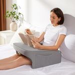 Laptop Stand for Bed,Lap Desk Pillow,Memory Foam Reading Pillow,Office Desk Accessories,Lap Desk for Laptop with Cushion,Laptop Desk for Bed(Grey)