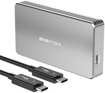 ACASIS 40Gbps NVMe Enclosure, M.2 Enclosure Compatible with USB 4/3.2/3.1/3.0/2.0, SSD Enclosure Support Size 2280 M&B+M-Key, Aluminum Alloy External NVMe Enclosure USB C Enclosure