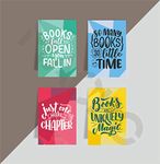 MACRO Book Maniac Magnetic Bookmark - Set of 4