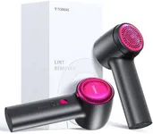 TORRAS Rechargeable Fabric Shaver Electric Lint Remover 3-Speed Remove Fuzz, Pilling for Cashmere, Wool, Clothes, Sweater, Coat, Furniture, Clothes depiller with Replacement Blades