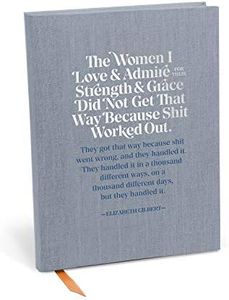 Emily McDowell & Friends Elizabeth Gilbert The Women I Love and Admire Journal, Lined Writing Notebook, 5.75 x 7.5-inches