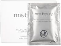 RMS Beauty The Ultimate Makeup Remover Wipes - Gentle Facial Cleansing Cloths with Moisturizing Organic Coconut Oil on Cotton Wipes, Cleanse Without Irritation & Safe Near Delicate Eye Area (20 Count)