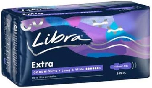 3 PACK OF Libra Pad Goodnight Extra Long & Wide 6 Pack