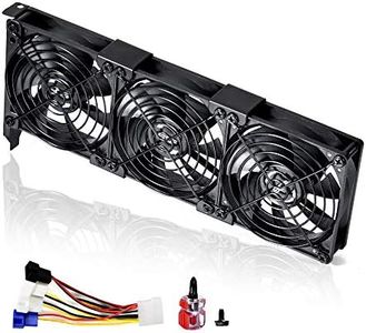 SCCCF 3x90mm 92mm Graphic Card Fans, Graphics Card Cooler, Video Card VGA Cooler, PCI Slot Fan GPU Cooler