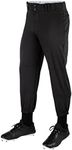 CHAMPRO Boys Triple Crown Classic Baseball Pant, Black, Small US