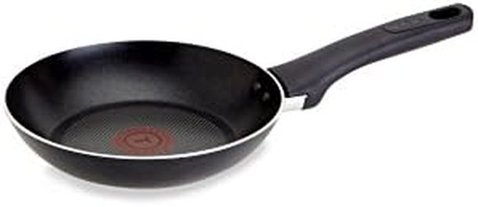 T-fal C5260254 Intuition 20cm Frypan Non Stick, Small, Black