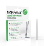 AlcoSense 20 SPARE BLOW TUBES/STRAWS LITE ELITE BREATHALYSER